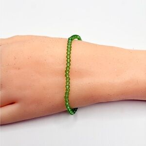 Green Beaded Bracelet